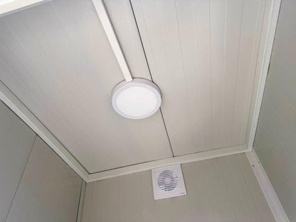 Contenedor sanitario de doble wc (220x120m)nuevo