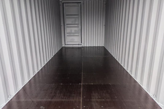 Contenedor nuevo de tres puertas de 20 pies